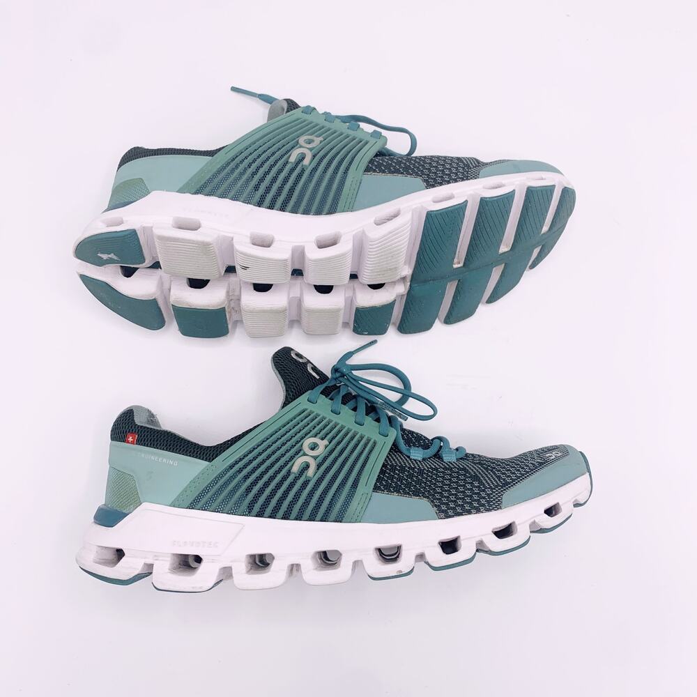 On Cloudswift Running Sneakers In Teal Storm - image 6